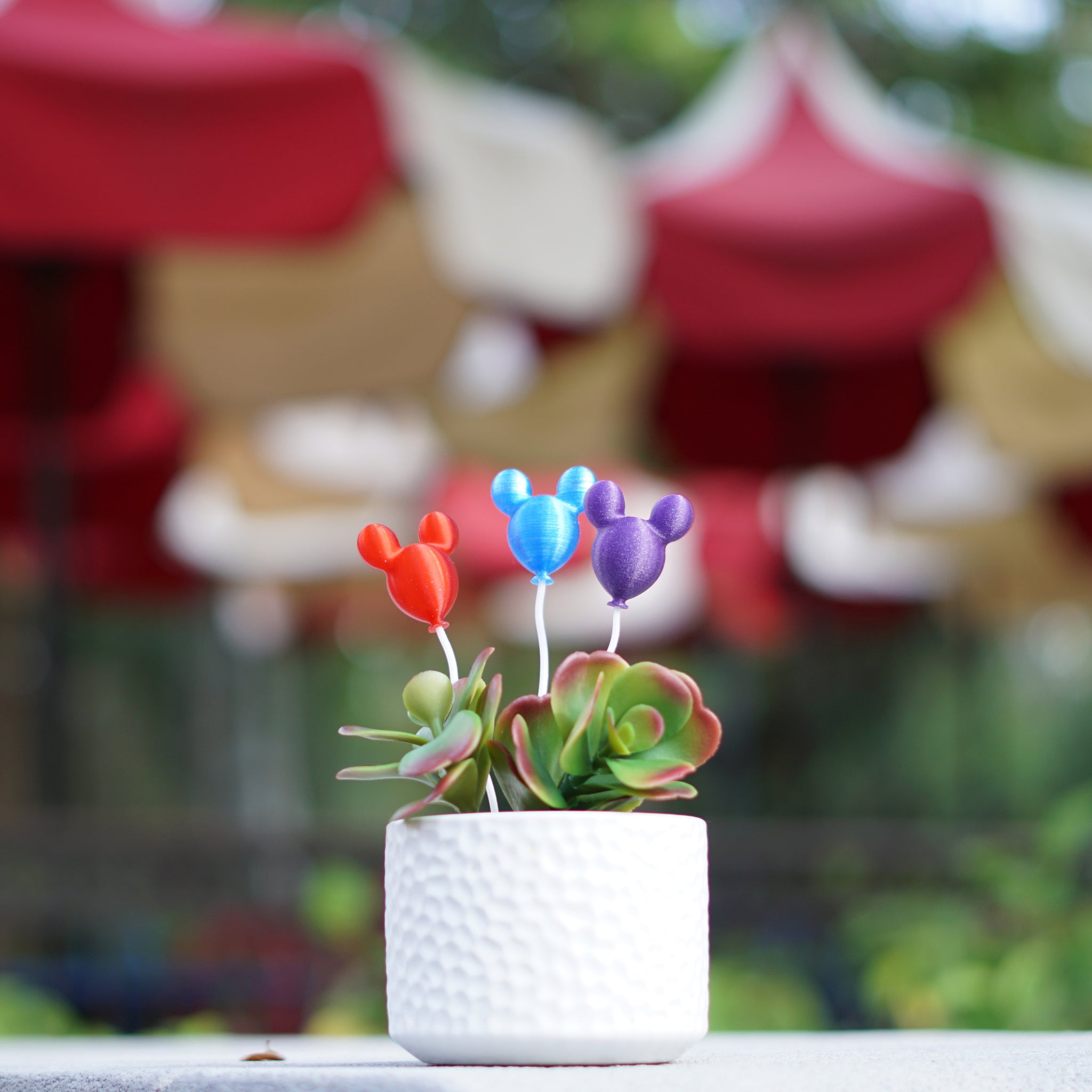 balloon plants in pots Balloon Bouquet Pot Stakes – Galactic Garden Arts